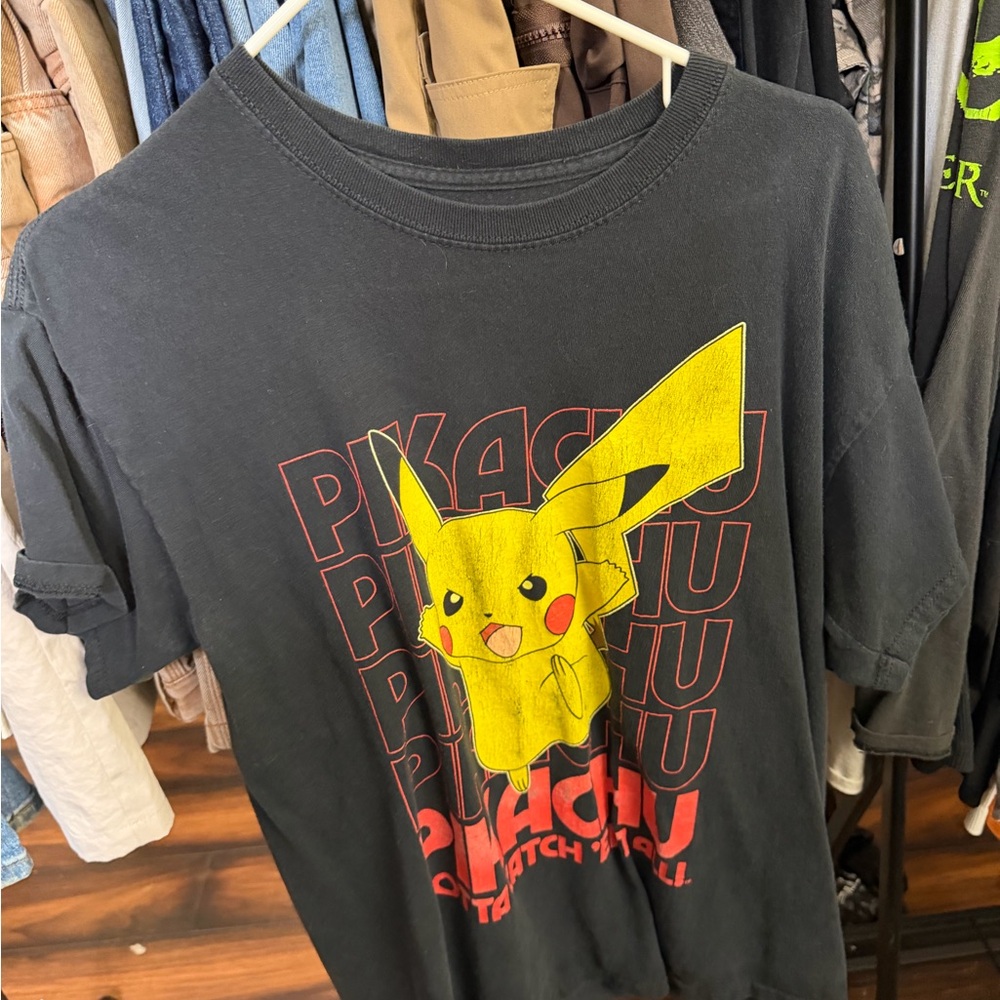 Black Pikachu T-Shirt
